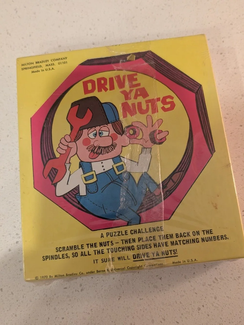 Drive Ya Nuts — Orange and Black